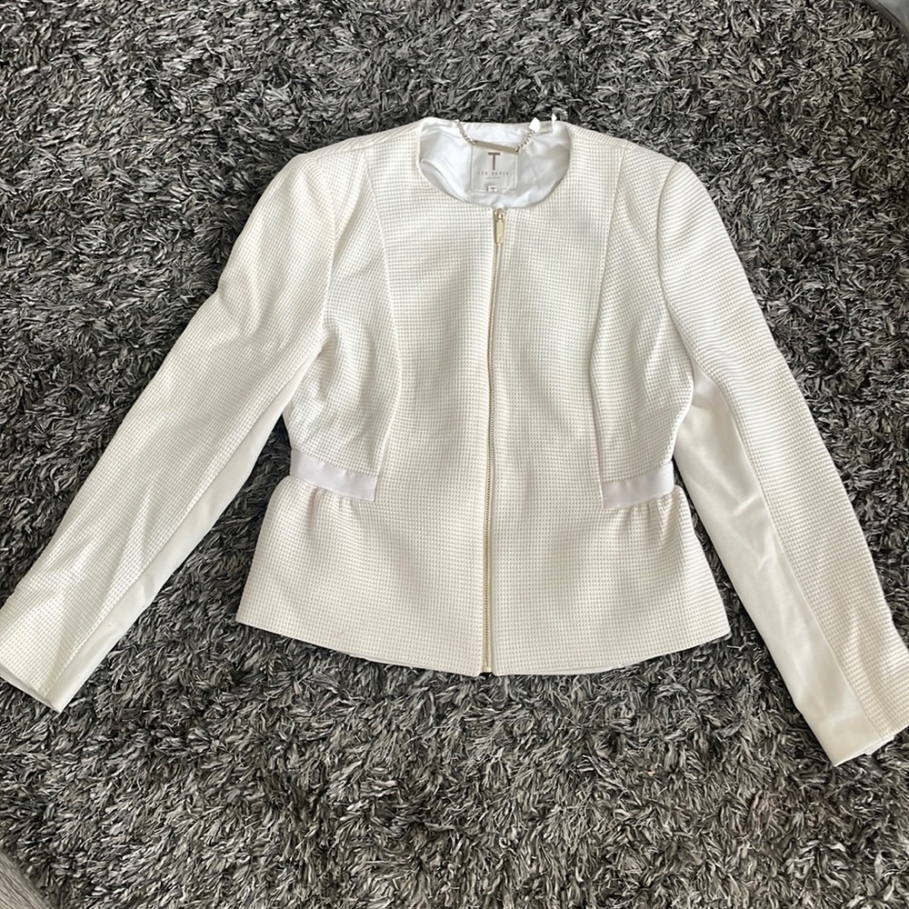 Ted baker London cream blazer